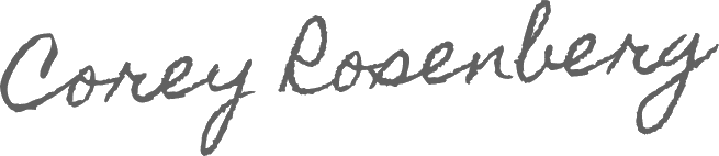 Corey Rosenberg signature