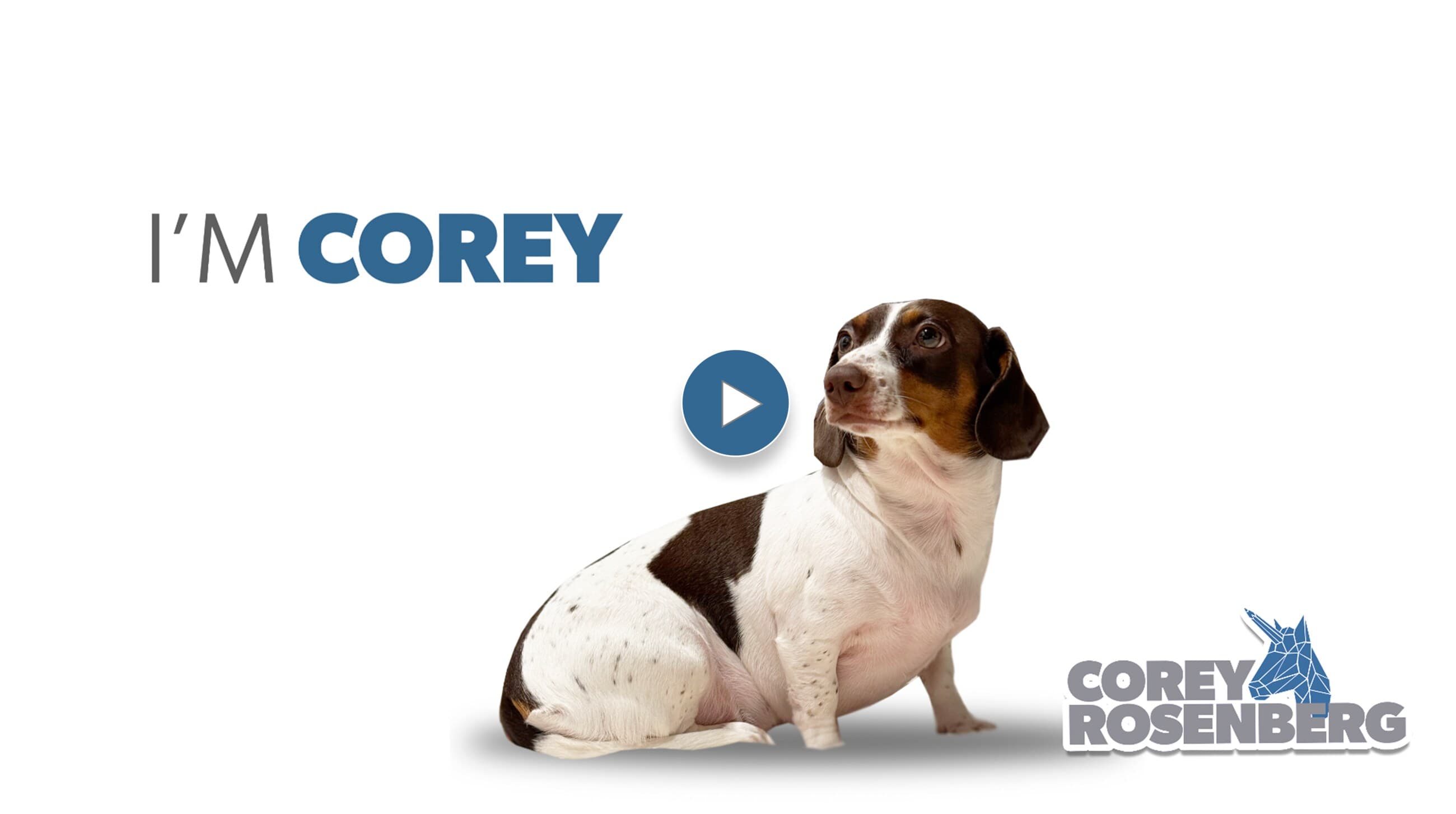 I’m Corey — Creative Director and Copywriter