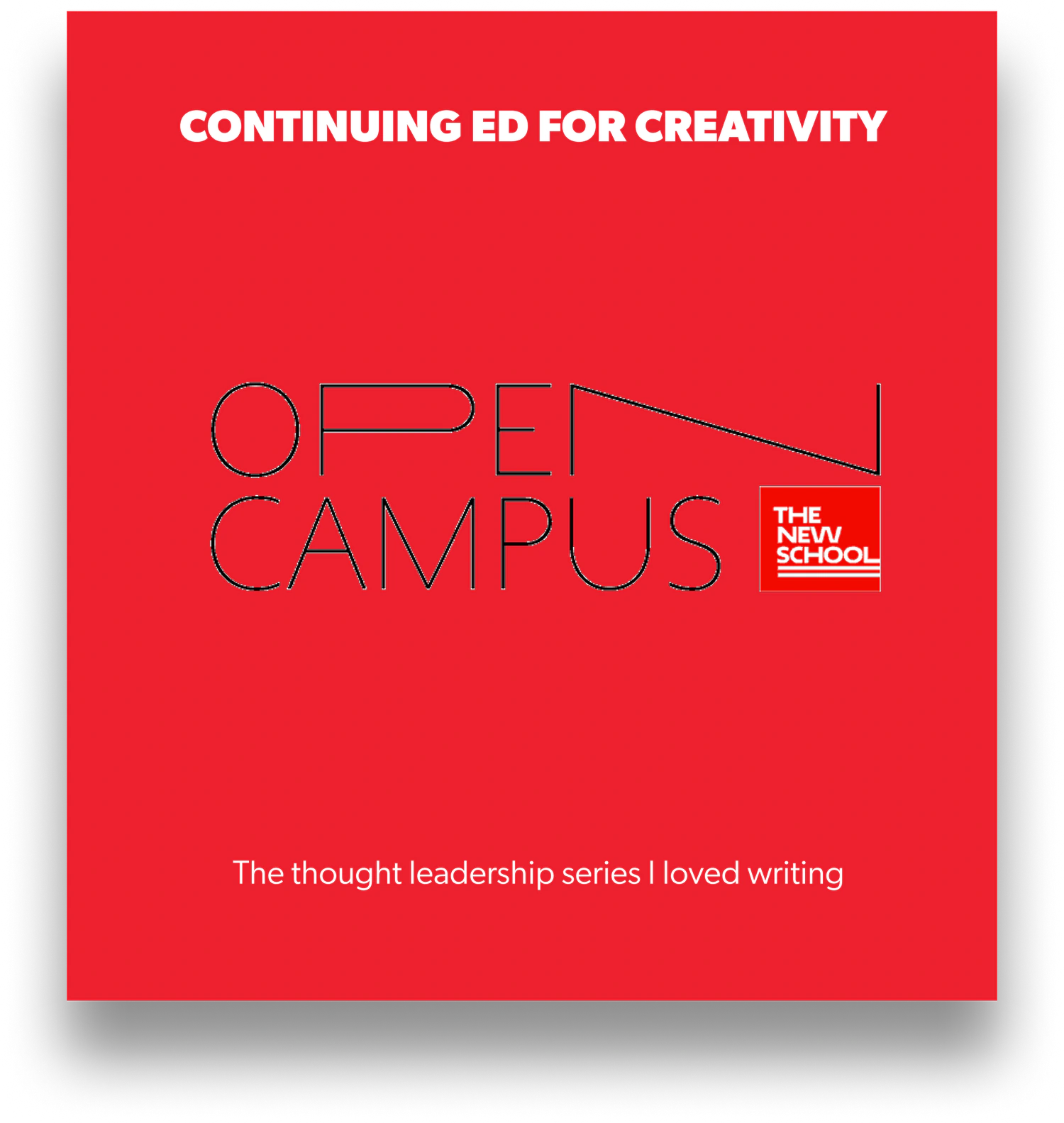 Open Campus (New School) case study