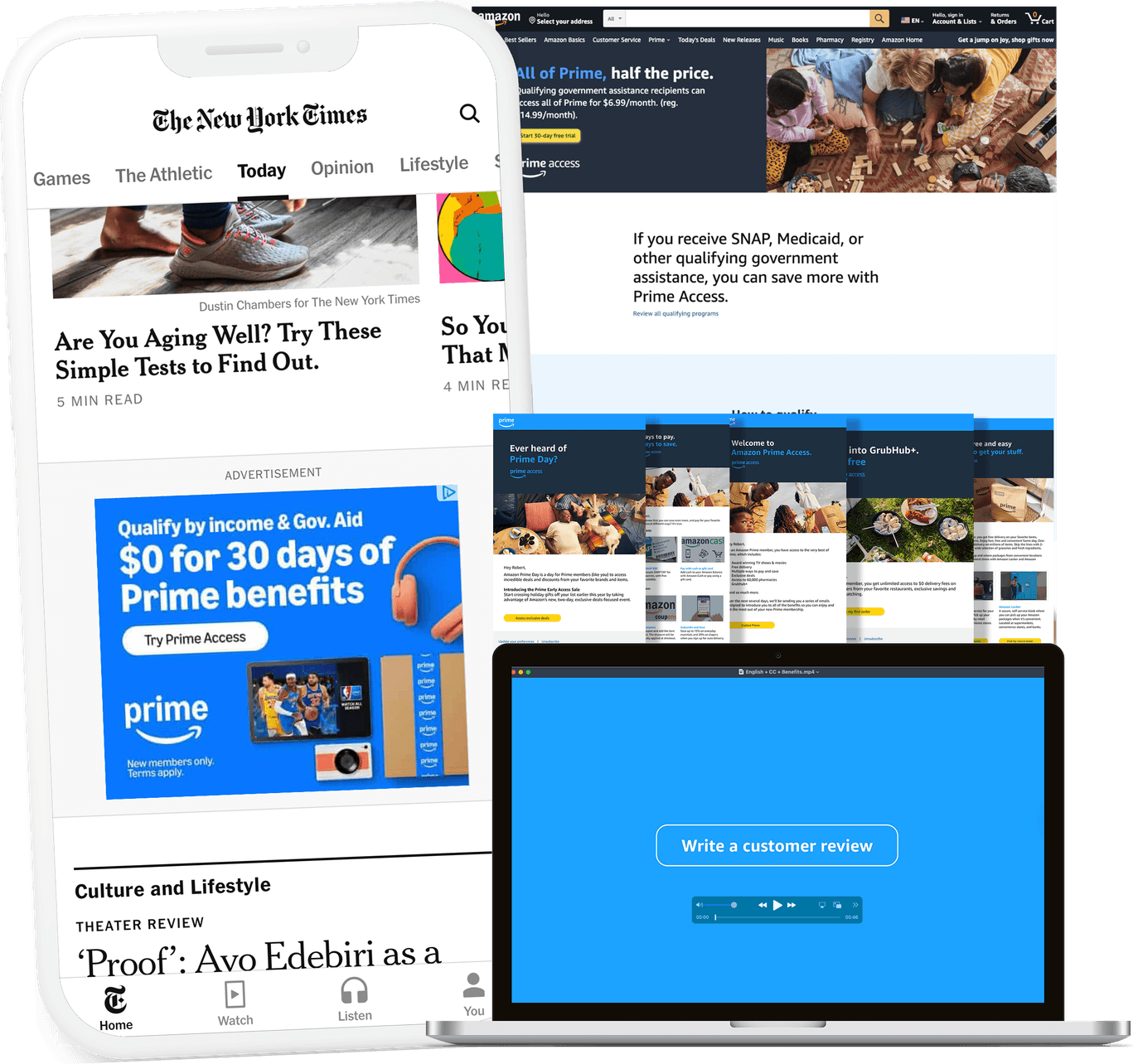 Amazon Prime work sample