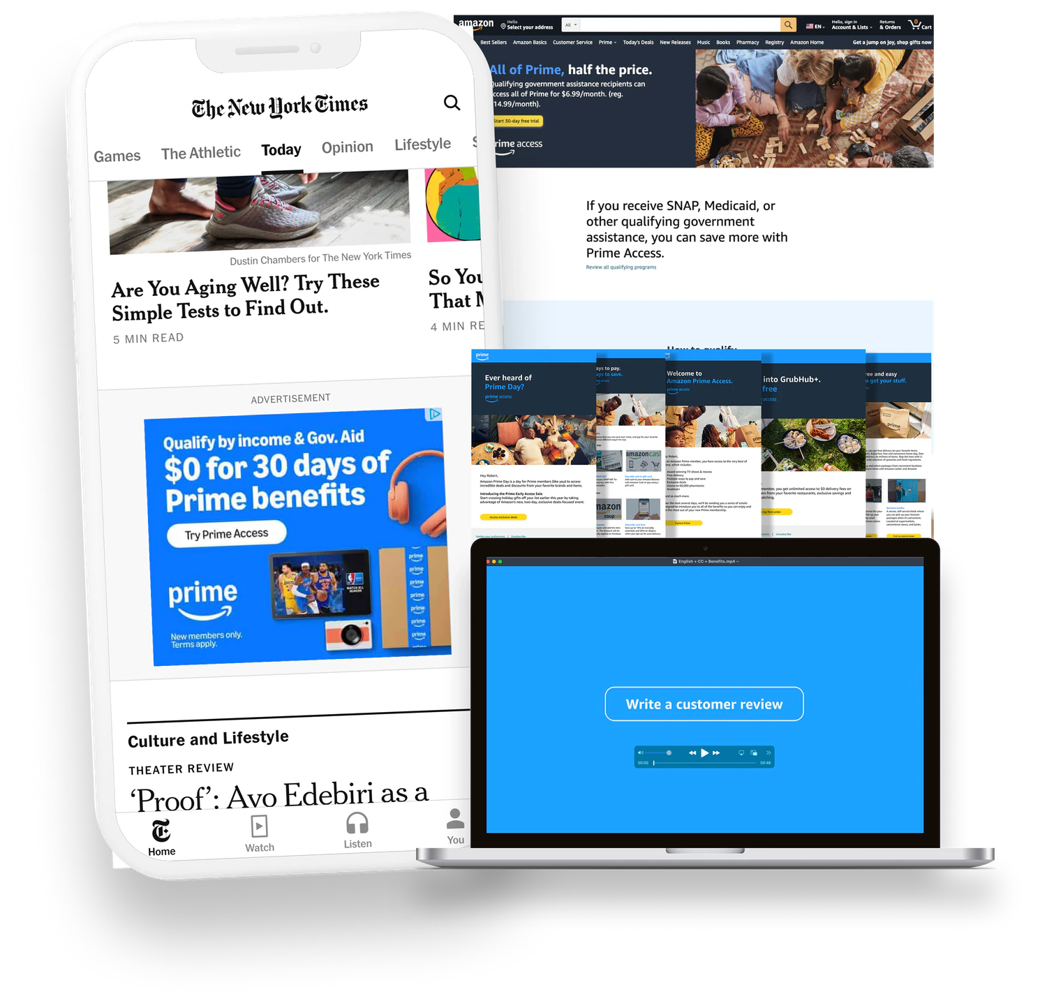 Amazon Prime work sample